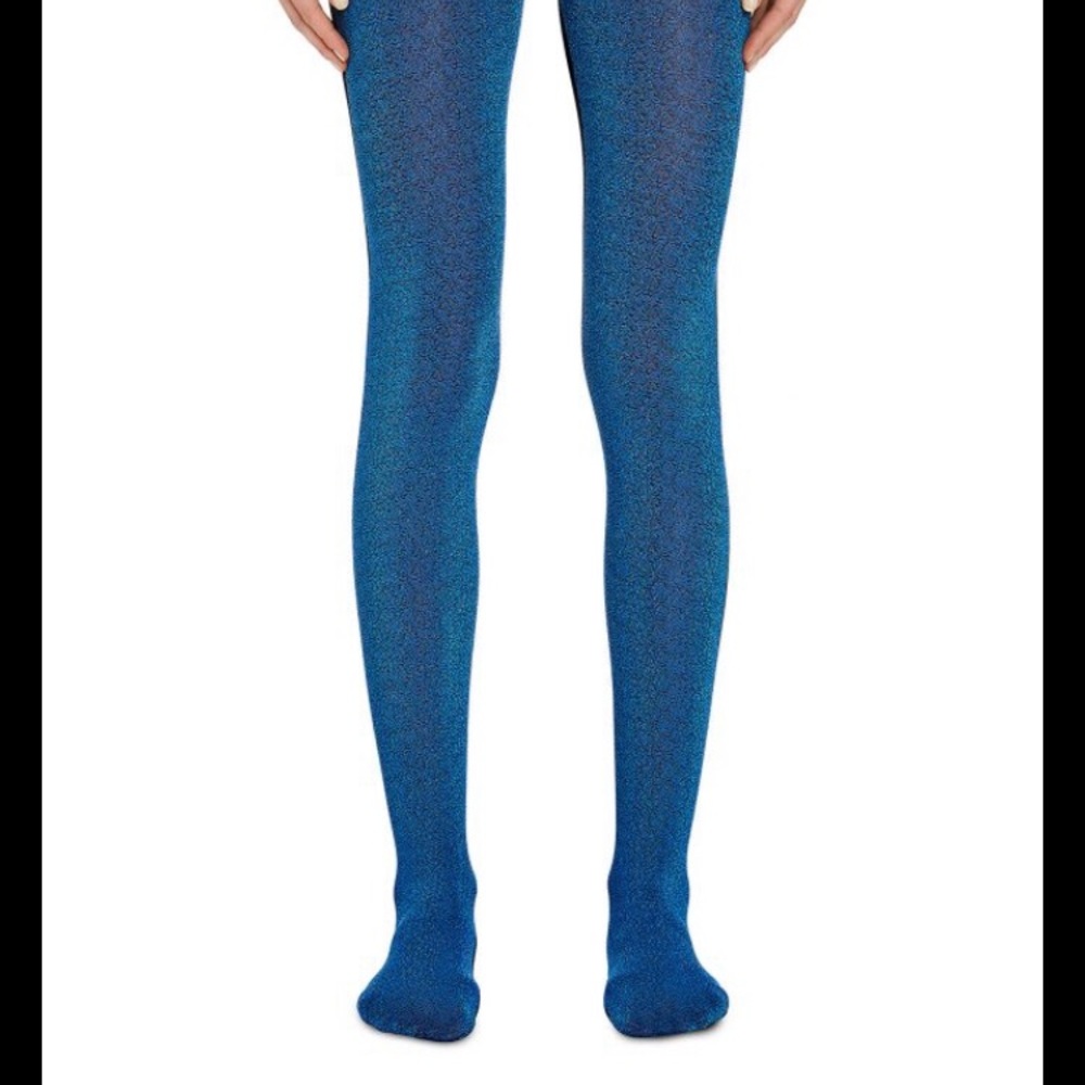 Maison soski no soul electric blue tights!!!